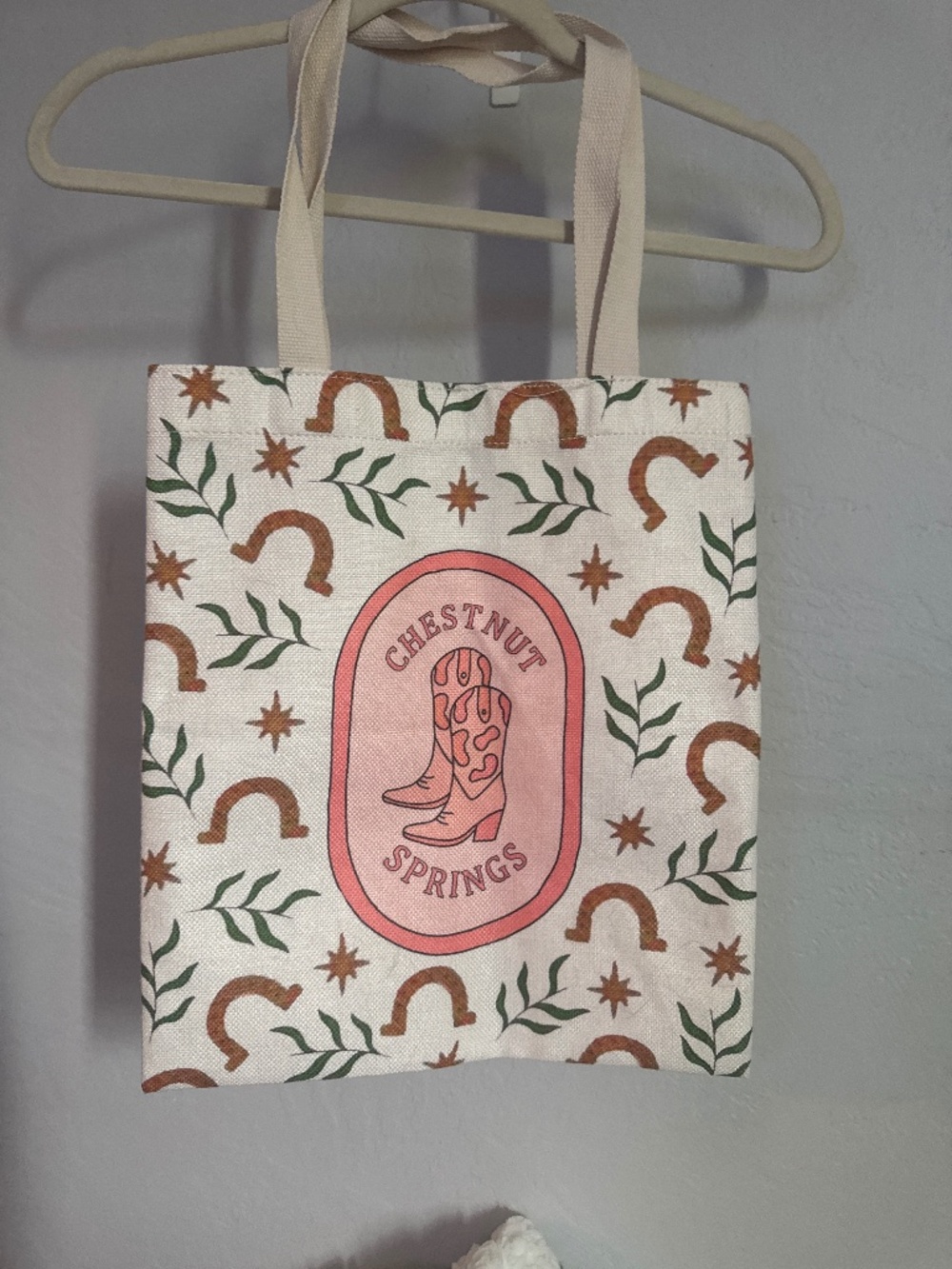 Chestnut Springs 🐎 ELSIE SILVER tote bag